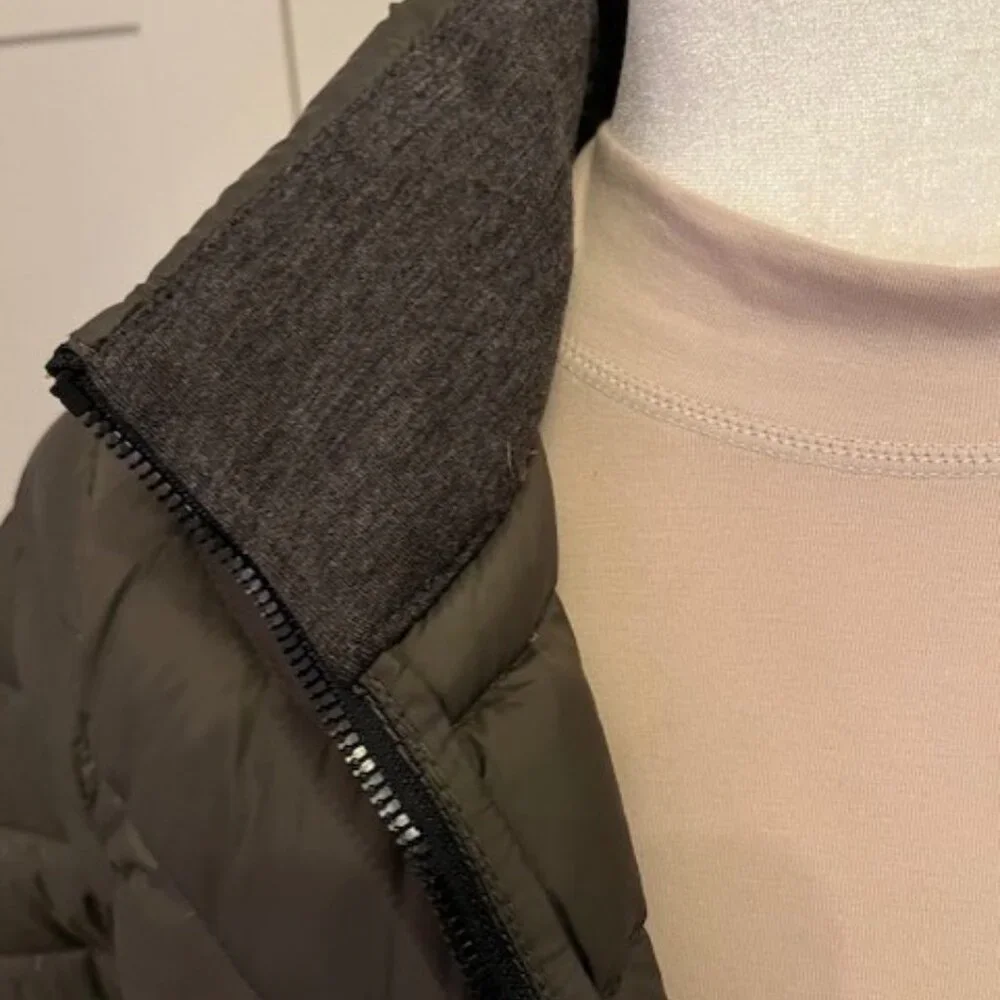 Michael Kors Knee Length Light Weight Puffer Coat - Picture 3 of 9
